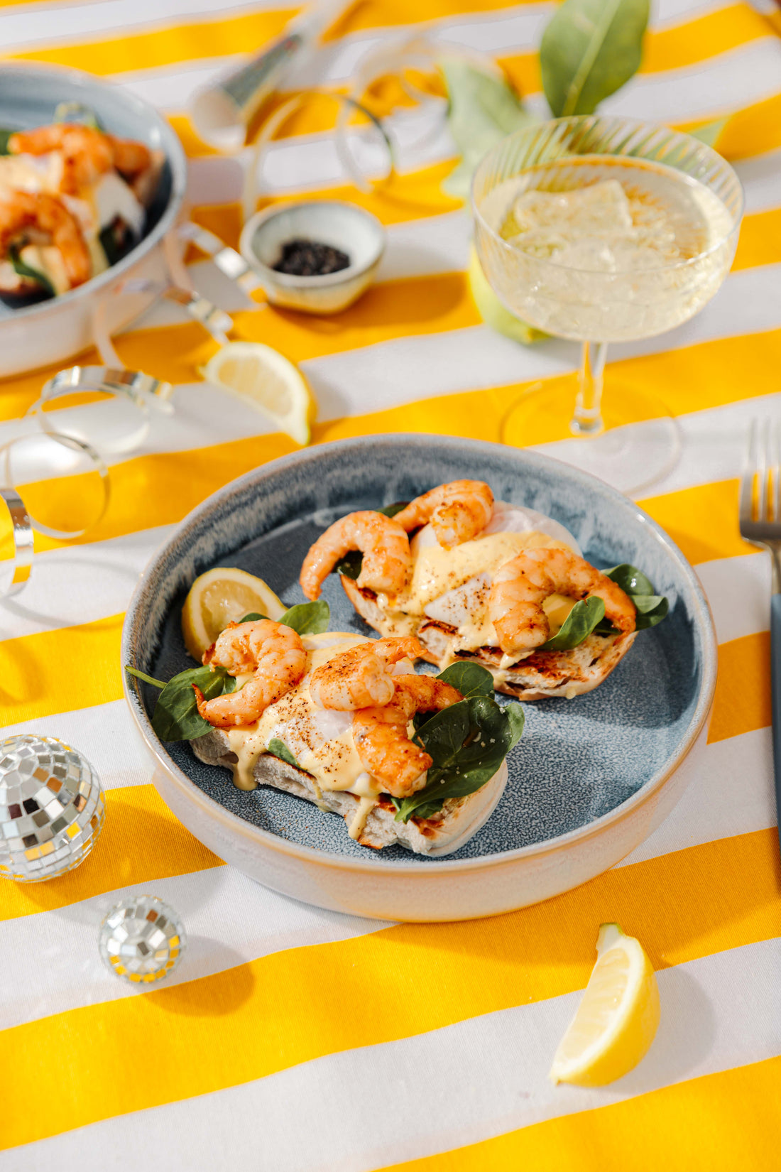 Shrimp Eggs Benedict