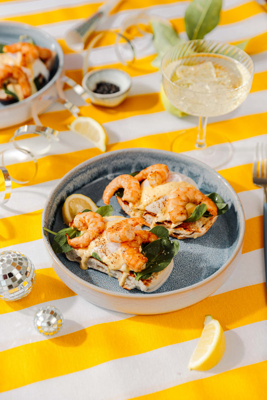 Shrimp Eggs Benedict